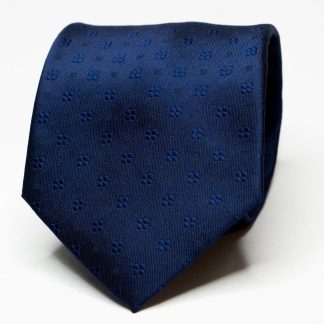 Elegant blue floral tie