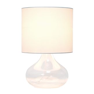Glass Raindrop Bedside Table Lamp