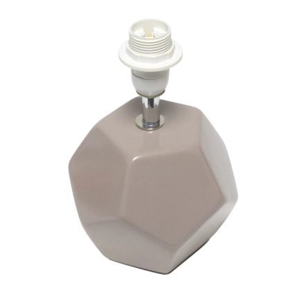 Grey marble mini table lamp - Image 2