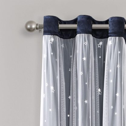 Grommet Neutral Blackout Curtains - Image 3