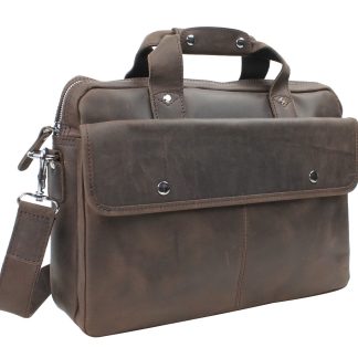 Leather Classic Medium Laptop Bag