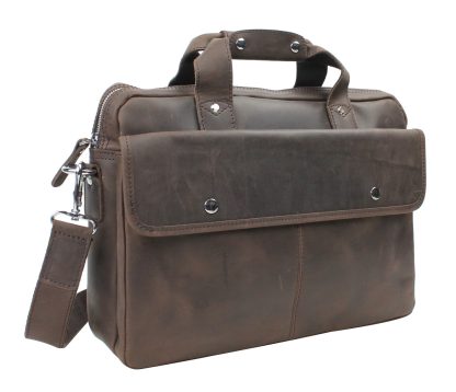 Leather Classic Medium Laptop Bag