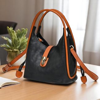 Niche color contrast dumpling bag