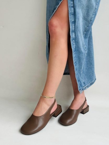 Handmade Women's Slingback Flats - Image 2