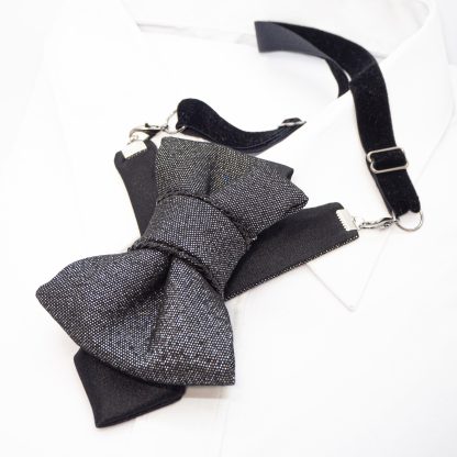 Fashionable Silver Women's Tie - Image 3