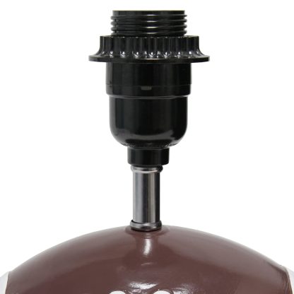 High Sports Football Ceramic Bedside Table Lamp - Image 3