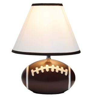 High Sports Football Ceramic Bedside Table Lamp