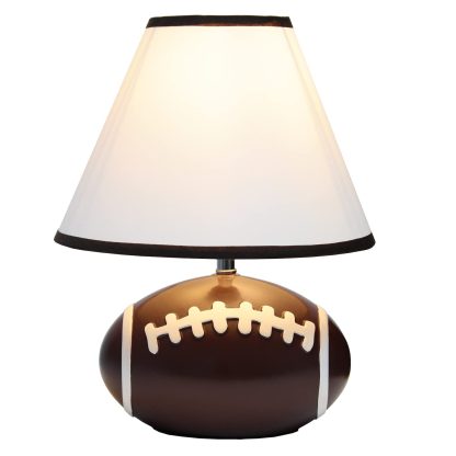 High Sports Football Ceramic Bedside Table Lamp