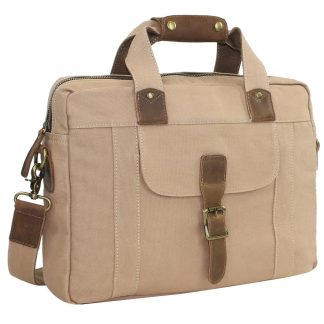 Casual Canvas Laptop Messenger Bag