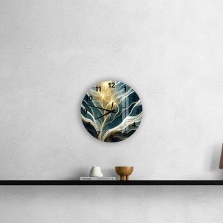 Imitation marble wall decoration