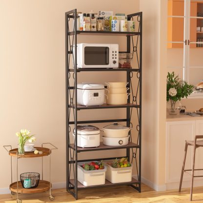 Industrial Metal Frame Shelving Storage Rack - Image 2