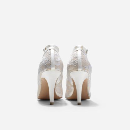 Ivory Bridal High Heels - Image 3