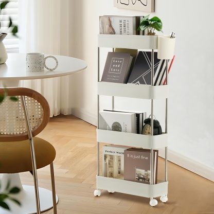 Kitchen Slim Mobile Storage Unit Organizer - Image 3