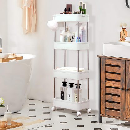 Kitchen Slim Mobile Storage Unit Organizer - Image 4
