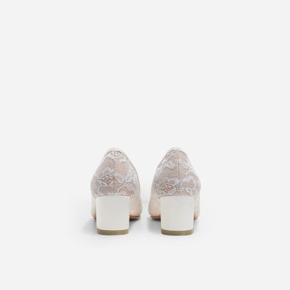 Lace Cinderella Wedding Shoes - Image 2
