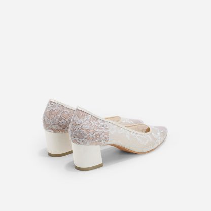 Lace Cinderella Wedding Shoes - Image 3