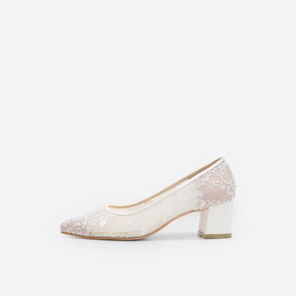 Lace Cinderella Wedding Shoes - Image 4