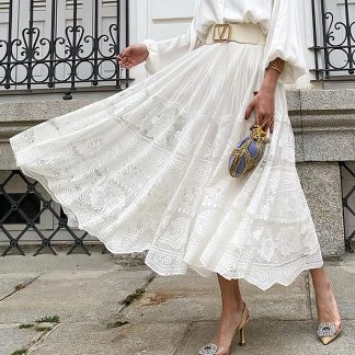 Ladies Elegant Lace Thin A-Line Party Maxi Dress