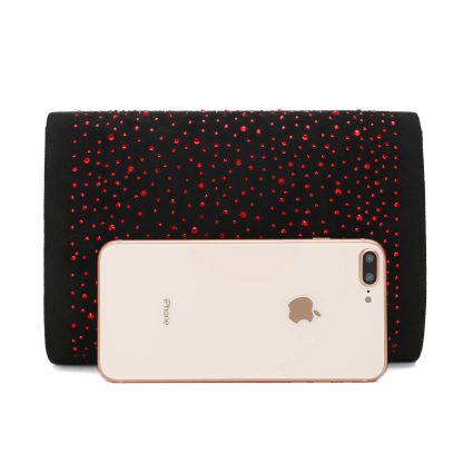 Ladies Party Black and Red Tote Bag - Image 2