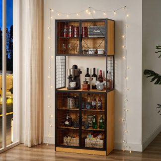 Large freestanding storage cabinet