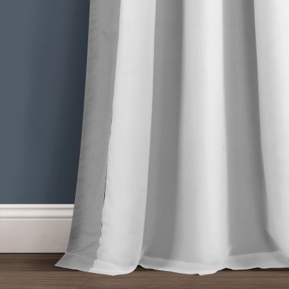 Lined Grommet Blackout Curtain Fabric - Image 3