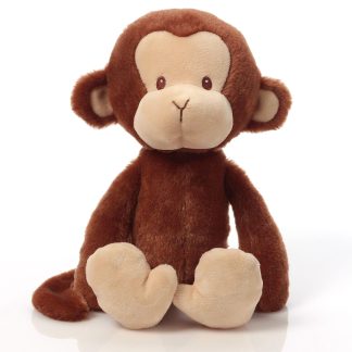 Little monkey brown plush toy