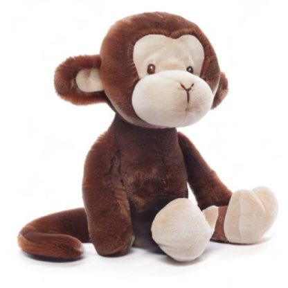 Little monkey brown plush toy - Image 2