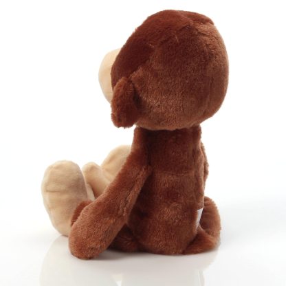 Little monkey brown plush toy - Image 4