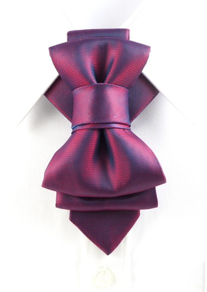 Elegant luxury blue tie - Image 4