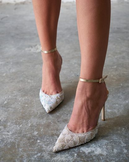 Luxe Pointed Toe Stiletto Slingbacks
