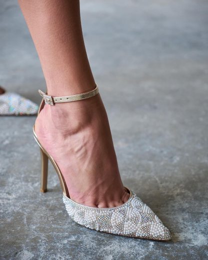 Luxe Pointed Toe Stiletto Slingbacks - Image 3