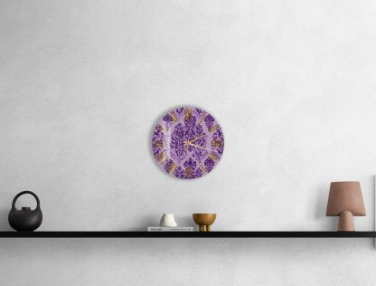Magenta Abstract Wall Decor