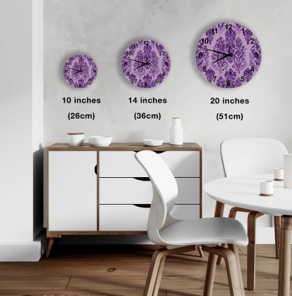 Magenta Abstract Wall Decor - Image 2