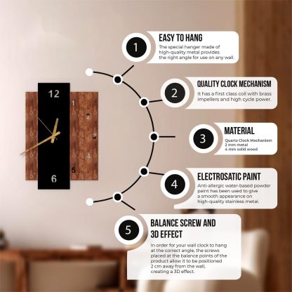 Medieval wall clock ornaments - Image 4