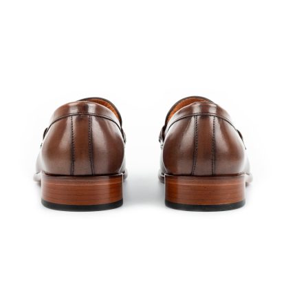 Men's Brown Slip-On Loafers - Image 2