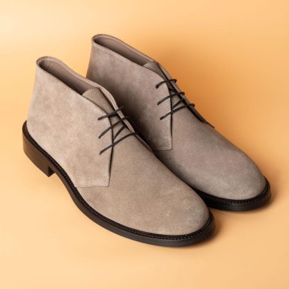 Men's Mink Calfskin Suede Shoes