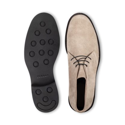 Men's Mink Calfskin Suede Shoes - Image 4