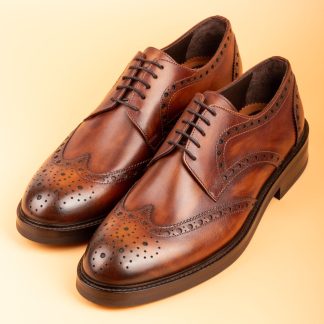 Men's Tan Calfskin