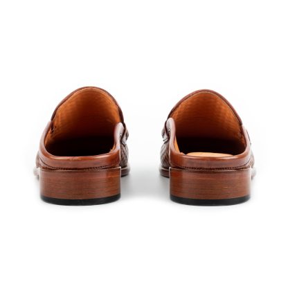 Men's Tobacco Mules - Image 2