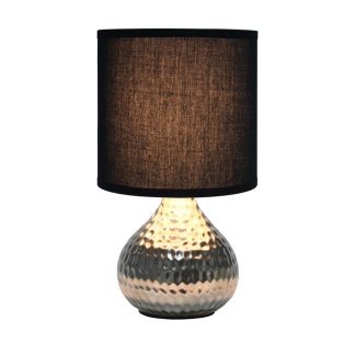 Mini Hammered Gold Drop Table Lamp