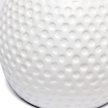 Mini Rivet Texture Ceramic White Bedside Lamp - Image 4