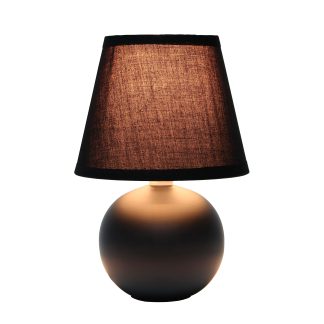 Mini ceramic ball table lamp
