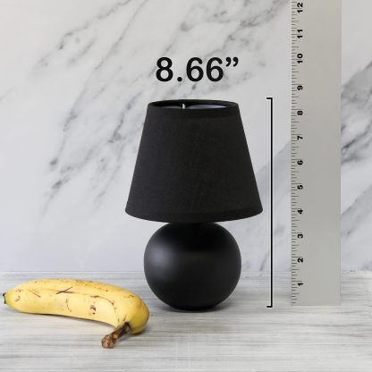 Mini ceramic ball table lamp - Image 2