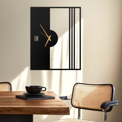 Modern Roman Numeral Wall Clock - Image 4
