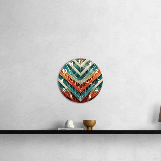 Modern abstract wall clock