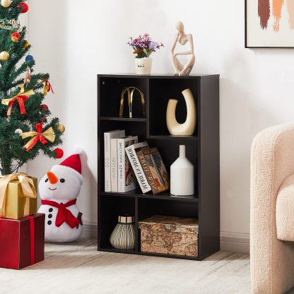 Modern bookcase with hardcover books - Image 4
