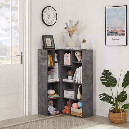 Modern grey storage cabinets - Image 3