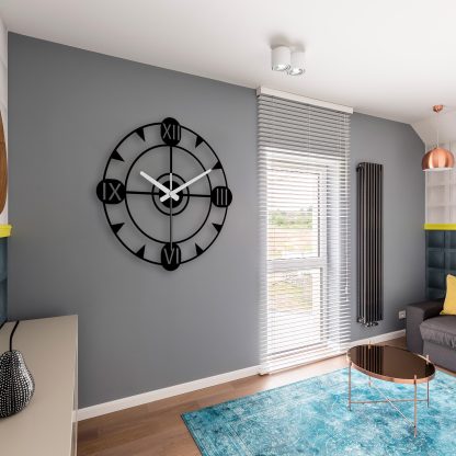 Modern simple large wall clock - Image 2