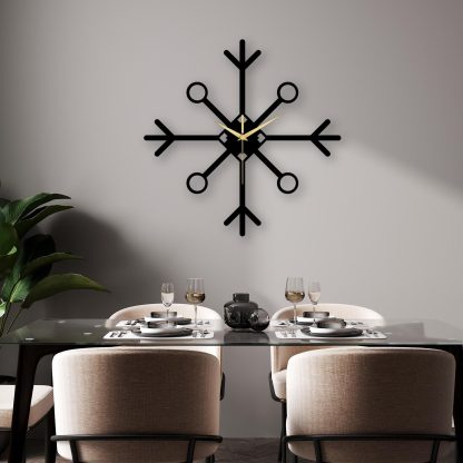 Modern simple winter metal wall decoration - Image 2