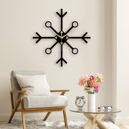 Modern simple winter metal wall decoration - Image 3